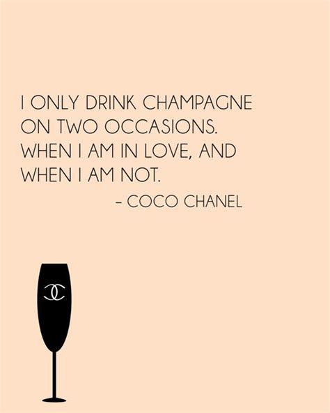 champagne quotes coco chanel|coco chanel luxury quote.